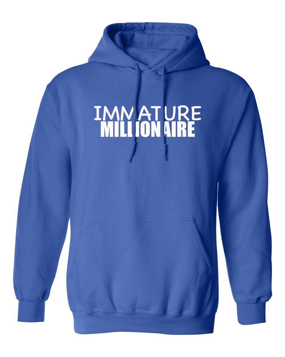 Immature Millionaire Royal Blue Hoodie